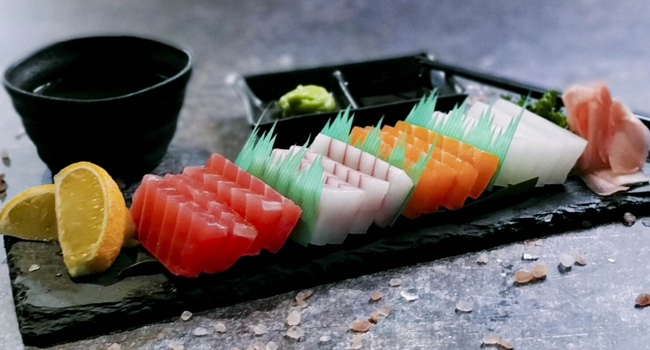Plant-based Sashimi